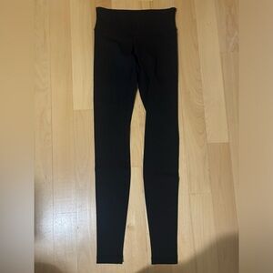 Black lululemon leggings size 4